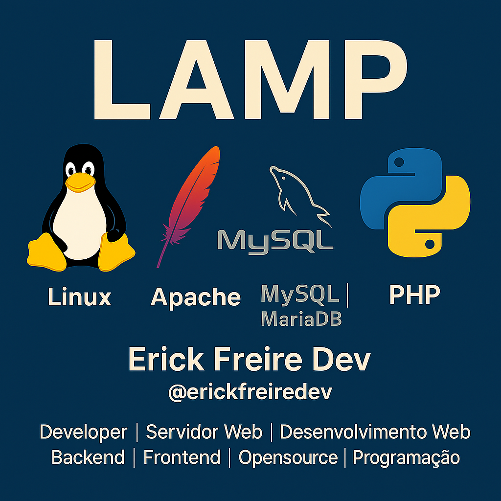 LAMP - Linux, Apache, MySQL/MariaDb, PHP/Python/Perl